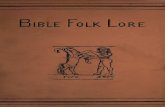 Bible Folk Lore Mythology Comparison