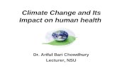 ppt on Climate Change and Its Impact on Human Health