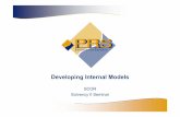 2013.06 SCOR Seminar Istanbul - Developing Internal Models