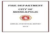 Minneapolis Fire Department 2012 Statistical Reporrt