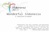 Indonesian Tourism Presentation