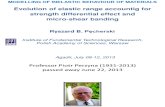 Ryszard B. Pecherski, Evolution of elastic range accounting for strength differential effect and micro-shear banding. In memoriam Piotr Perzyna