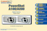 Service Manual PowerShot A100 A200
