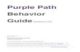 Purple Path Behavior Guide