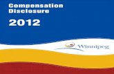 City of Winnipeg 2012 Compensation Disclosure