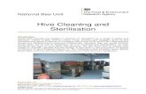 Hive Cleaning and Sterilisation