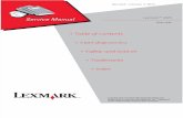 Lexmark X925 Service Manual