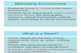 Marketing Environment- Comp 3