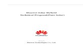 Huawei Solar Hybrid Technical_Proposal(Pure Solar)