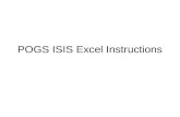 POGS ISIS Excel INSTRUCTIONS[1].pptx