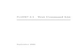 Fluent Text Command List