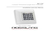 ROSSLARE AC-115 Hardware Manual With Cover 020408