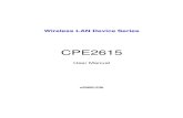 ARGtek CPE2615 User Manual
