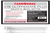 FarmWorks 41 Glyphosate Plus Concentrate