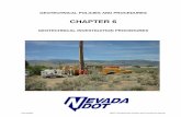 Geotechnical Policies and Procedures - Geotechnical Investigation Procedures