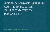 Straightness of Lines & Surfaces (GD&T)