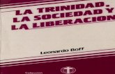 La Trinidad La Sociedad y La Liberacion Leonardo Boff