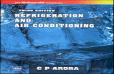 Refrigeration & Air Conditioning C P Arora Third Edtn