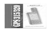 Manual Magellan GPS 315