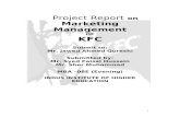 KFC internship report