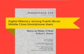 Digital Illiteracy among Smartphone Puerto Rican Middle Class Users