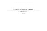 Beta Absorption