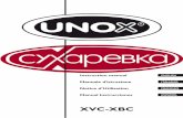Unox Xvc Xbc user manual