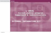 3 Loreal Social Audits Program Suppliers Subcontractors
