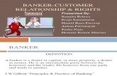Banker and Customer Ppt