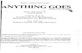 Anything Goes (Sheet Music Full)