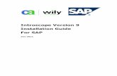 Introscope Version 9 Installation Guide for SAP