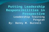 Leadership training Program