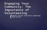 Engaging Your Community: The Importance of Volunteering