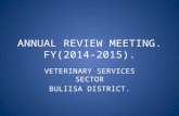 ANNUAL REVIEW MEETING FY 2014-2015