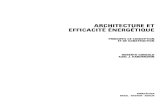 Architecture Et Efficacite Energetique