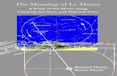 THE MEANING OF LE MENEC: A Study of the Moon using Circumpolar Stars and Sidereal Time, in 4000BCE