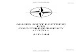 Allied Joint Doctrine for Counterinsurgency (COIN) 3.4.4, 2011