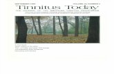 Tinnitus Today September 1994 Vol 19, No 3