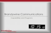 Brandywine Comunicaciones. Capacidades y programas