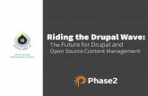 Riding the Drupal Wave:  The Future for Drupal and Open Source Content Managementca keynote