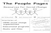 The People Pages - Resources for Social Change
