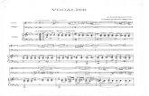 Rachmaninoff - Vocalise (For two violins and piano)