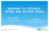 Upsurge in Privacy, HIPAA and HITECH Risks | June 30, 2014