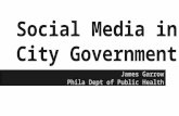 Social Media in City Government