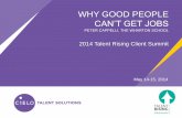 Why Good People Can't Get Jobs- Peter Cappelli, The Wharton School