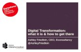 Digital Transformation Ashley Friedlein CEO Econsultancy