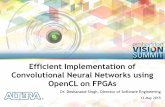 "Efficient Implementation of Convolutional Neural Networks using OpenCL on FPGAs," a Presentation From Altera