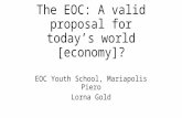Lorna Gold: The EoC: A valid proposal for today's world (economy)?