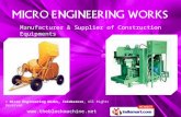 Hydraulic and Construction Machines by Micro Engineering Works, Coimbatore