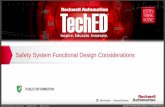 SF08 - Safety System Functional Design Considerations